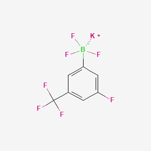 Potassium trifluoro(3-fluoro-5-(trifluoromethyl)phenyl)borate