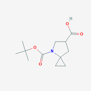 4-[(Tert-butoxy)carbonyl]-4-azaspiro[2.4]heptane-6-carboxylic acid