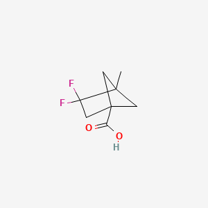 3,3-Difluoro-4-methylbicyclo[2.1.1]hexane-1-carboxylic acid