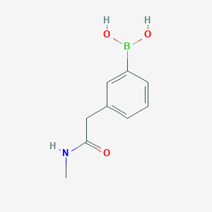 (3-(2-(Methylamino)-2-oxoethyl)phenyl)boronic acid