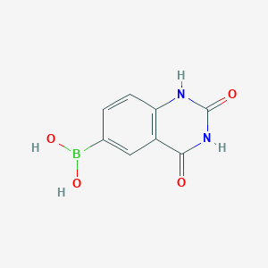 (2,4-Dihydroxyquinazolin-6-yl)boronic acid