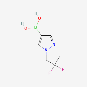 1-(2,2-Difluoropropyl)pyrazole-4-boronic Acid