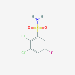 2,3-Dichloro-5-fluorobenzenesulfonamide