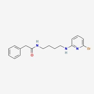 N-{4-[(6-bromopyridin-2-yl)amino]butyl}-2-phenylacetamide