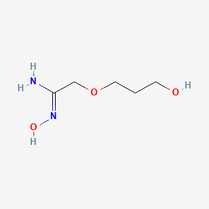 N'-hydroxy-2-(3-hydroxypropoxy)ethanimidamide