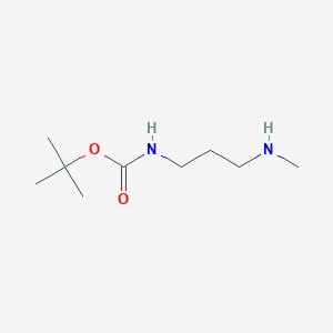 molecular formula C9H20N2O2 B152991 叔丁基 3-(甲基氨基)丙基氨基甲酸酯 CAS No. 442514-22-9