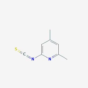 molecular formula C8H8N2S B15299148 2-Isothiocyanato-4,6-dimethylpyridine 