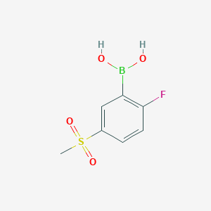 2-Fluoro-5-(methylsulfonyl)phenylboronic acid