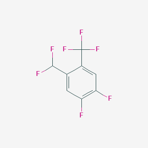 4,5-Difluoro-2-(trifluoromethyl)benzodifluoride