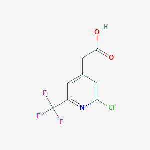 2-Chloro-6-(trifluoromethyl)pyridine-4-acetic acid