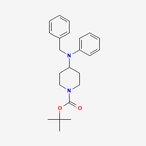 molecular formula C23H30N2O2 B1529934 tert-Butyl 4-(N-benzyl-N-phenylamino) piperidine-1-carboxylate CAS No. 685530-59-0