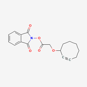 1,3-Dioxoisoindolin-2-yl 2-(cyclooct-2-yn-1-yloxy)acetate