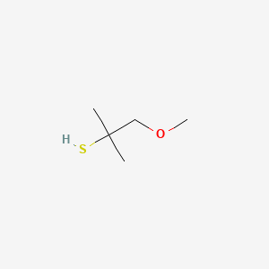 1-Methoxy-2-methylpropane-2-thiol