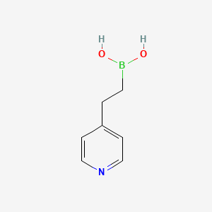 [2-(Pyridin-4-yl)ethyl]boronic acid