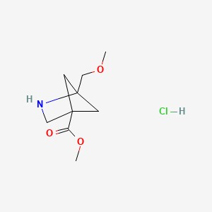 Methyl 1-(methoxymethyl)-2-azabicyclo[2.1.1]hexane-4-carboxylate hydrochloride