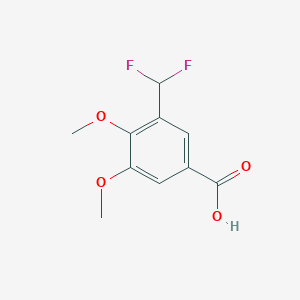 3-(Difluoromethyl)-4,5-dimethoxybenzoic acid