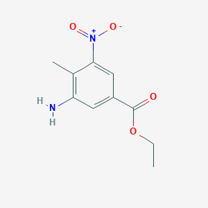 Ethyl 3-amino-4-methyl-5-nitrobenzoate