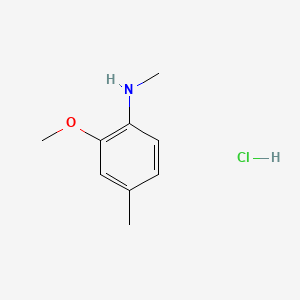 2-methoxy-N,4-dimethylaniline hydrochloride