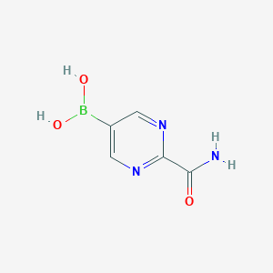 (2-Carbamoylpyrimidin-5-yl)boronic acid