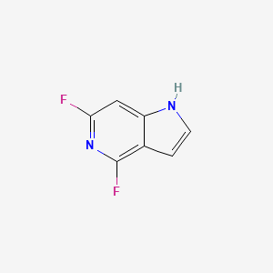 4,6-difluoro-1H-pyrrolo[3,2-c]pyridine