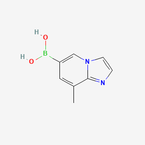 (8-Methylimidazo[1,2-a]pyridin-6-yl)boronic acid