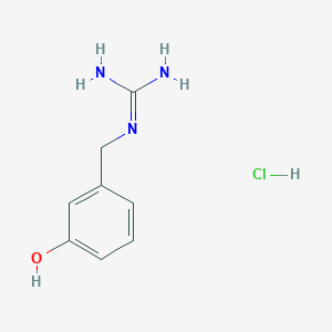 N-[(3-hydroxyphenyl)methyl]guanidine hydrochloride