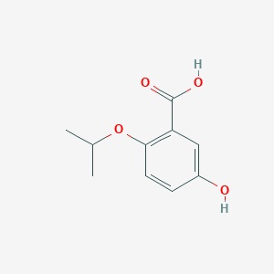 molecular formula C10H12O4 B1529968 5-Hydroxy-2-isopropoxybenzoic acid CAS No. 1243364-88-6