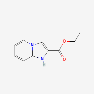molecular formula C10H12N2O2 B1529970 1,8a-二氢咪唑并[1,2-a]吡啶-2-羧酸乙酯 CAS No. 1337880-52-0