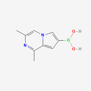 (1,3-Dimethylpyrrolo[1,2-a]pyrazin-7-yl)boronic acid