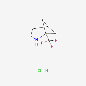 1-(Trifluoromethyl)-2-azabicyclo[3.1.1]heptane hydrochloride