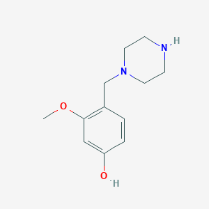 1-(2-Methoxy-4-nitrobenzyl)piperazine