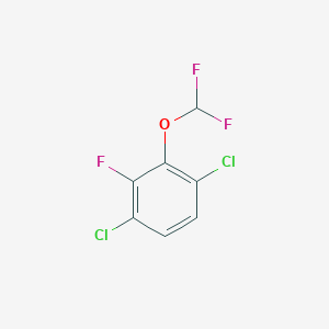 1,4-Dichloro-2-difluoromethoxy-3-fluorobenzene