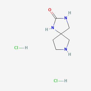 1,3,7-Triazaspiro[4.4]nonan-2-one dihydrochloride