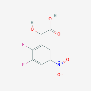 2,3-Difluoro-5-nitromandelic acid