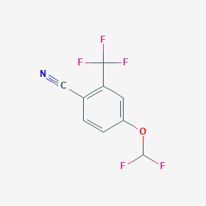 4-Difluoromethoxy-2-(trifluoromethyl)benzonitrile