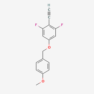 5-(4-Methoxybenzyloxy)-2-ethynyl-1,3-difluorobenzene