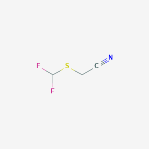 2-[(Difluoromethyl)sulfanyl]acetonitrile