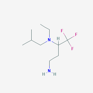 n3-Ethyl-4,4,4-trifluoro-n3-isobutylbutane-1,3-diamine