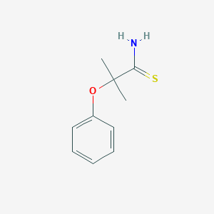 2-Methyl-2-phenoxypropanethioamide