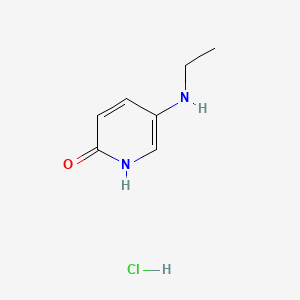 5-(Ethylamino)-1,2-dihydropyridin-2-one hydrochloride