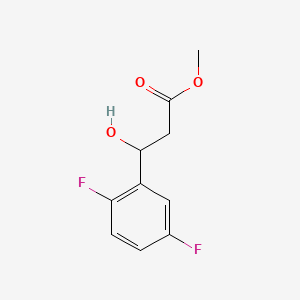 Methyl 3-(2,5-difluorophenyl)-3-hydroxypropanoate