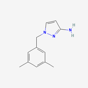 1-(3,5-Dimethylbenzyl)-1h-pyrazol-3-amine