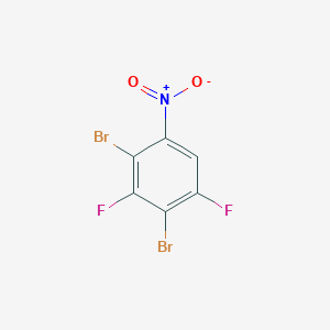 molecular formula C6HBr2F2NO2 B1530031 1,3-Dibromo-2,4-difluoro-6-nitrobenzene CAS No. 1803835-24-6