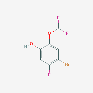 B1530039 4-Bromo-2-difluoromethoxy-5-fluorophenol CAS No. 1805103-40-5
