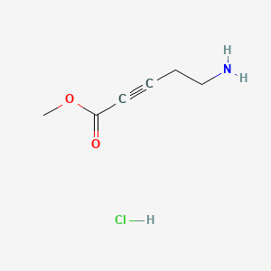 Methyl 5-aminopent-2-ynoate hydrochloride