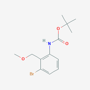 Tert-butyl (3-bromo-2-(methoxymethyl)phenyl)carbamate