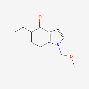 5-ethyl-1-(methoxymethyl)-4,5,6,7-tetrahydro-1H-indol-4-one