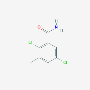 molecular formula C8H7Cl2NO B1530063 2,5-Dichloro-3-methylbenzamide CAS No. 1803728-94-0