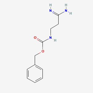 benzyl N-(2-carbamimidoylethyl)carbamate