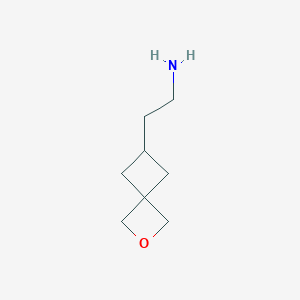 2-{2-Oxaspiro[3.3]heptan-6-yl}ethan-1-amine